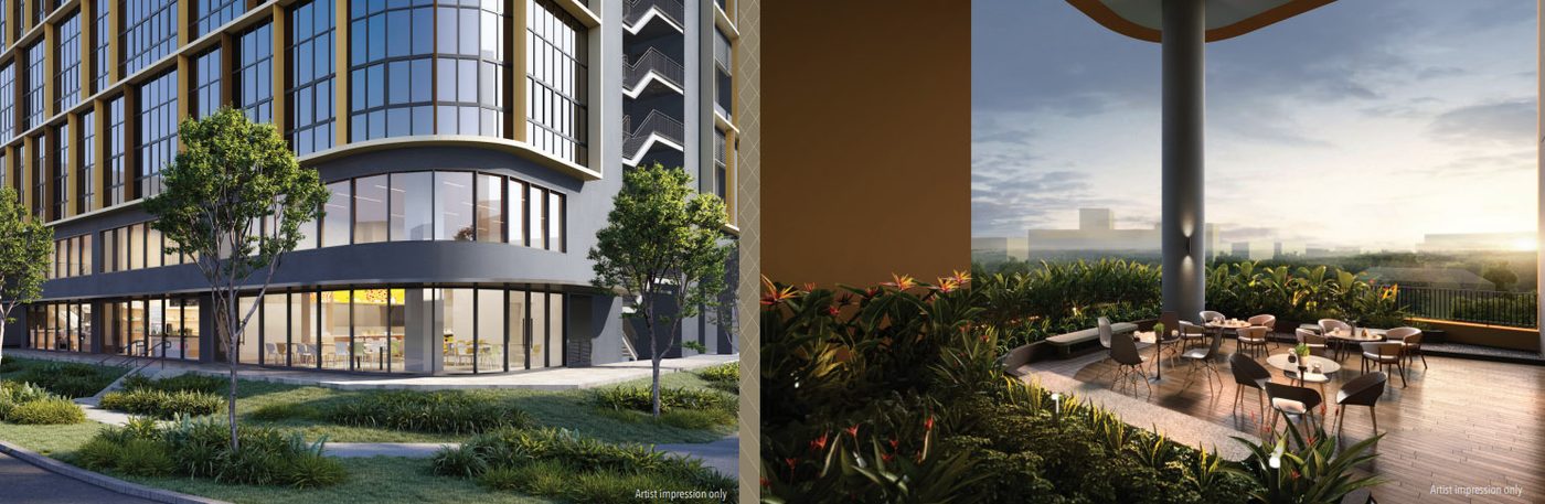 Harrison Food Building shared facilities and provisions